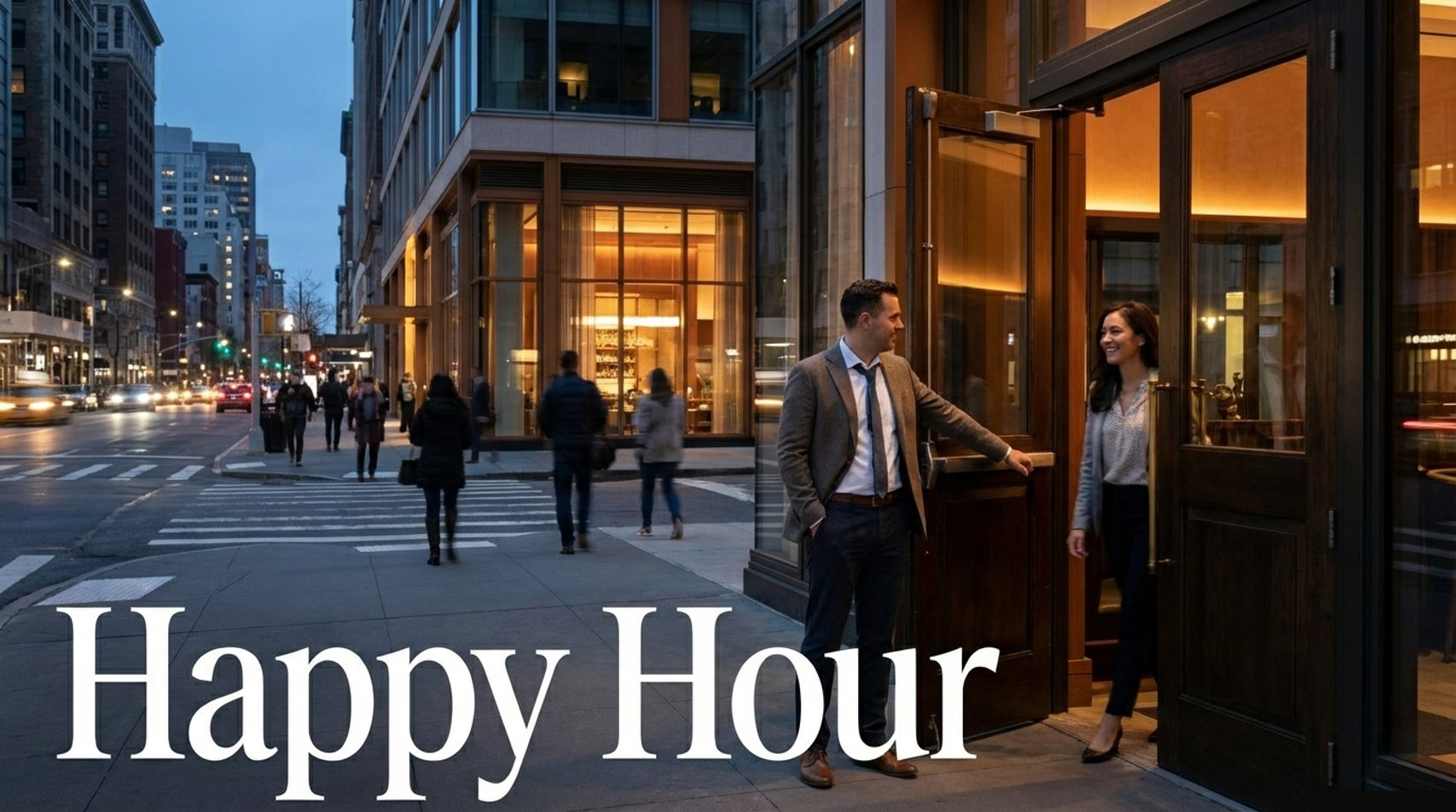 Happy Hour — After-work energy