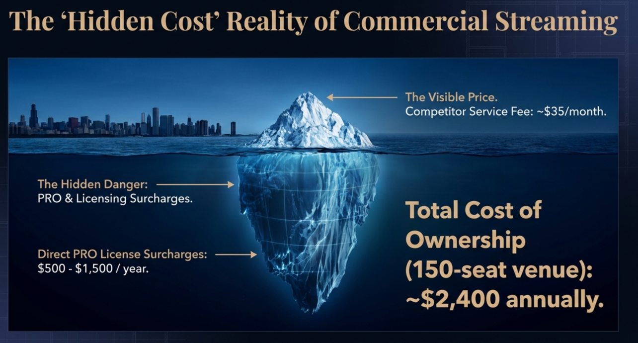 The Music Tax Iceberg: Hidden Costs of Background Music